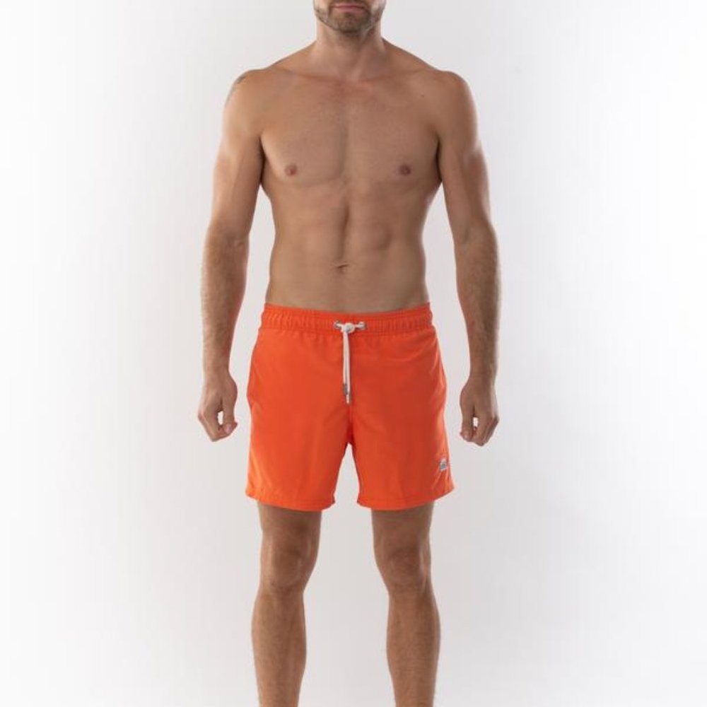 NEW! azul Siete Orange Swim Trunk - Large